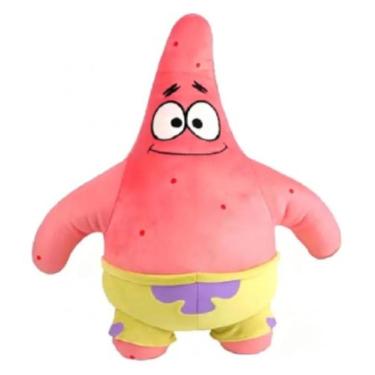 Imagem de Pelúcia Patrick Estrela Macio e Fofo Turma Do Bob Esponja 20cm - Grupo