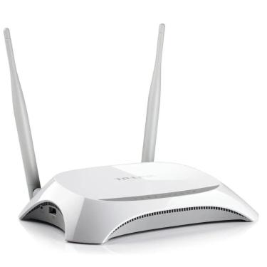 Imagem de Roteador Wi-Fi TL-MR3420 300Mbps Compatível com 3G-4G LTE Antenas Removíveis Branco TP-Link