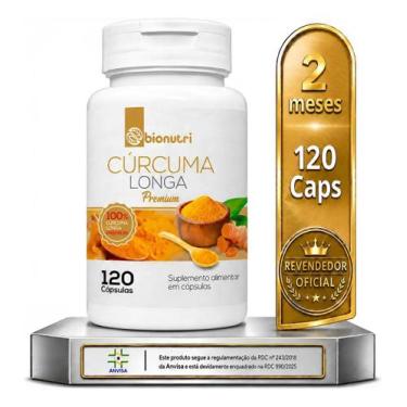 Imagem de Cúrcuma Longa Extrato De Rizomas 130mg Por Porção 120 Caps - Bionutri