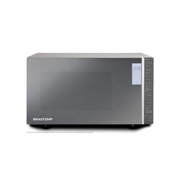 Imagem de Micro-ondas Brastemp 32 Litros cor Inox Espelhado com Grill e Painel Integrado - BMG45AR