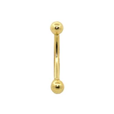 Imagem de Piercing de ouro 18k de umbigo - Elegancy Joias, BOLINHA 3MM PEQUENA