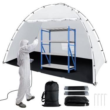 Imagem de Tenda de Pintura Portátil Siebwin 3m x 2m x 2m com Piso