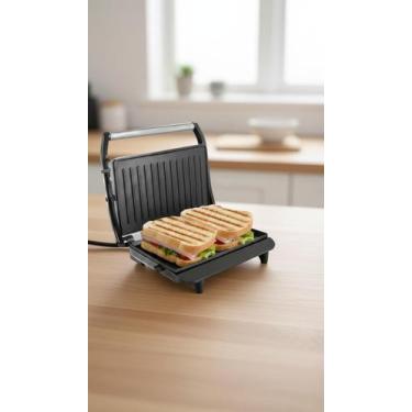 Imagem de Sanduicheira e Grill Inox 850W Antiaderente - Congratulations Store, 1