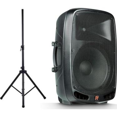 Imagem de Caixa Ativa Staner PS1501 de 200 Watts RMS + Suporte Tripé Staner, P.S
