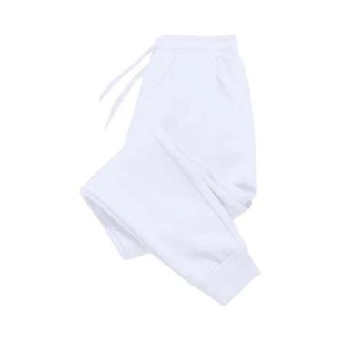 Imagem de Calças De Moletom Casuais Para Homens, Estilo Esportivo, Para Academia