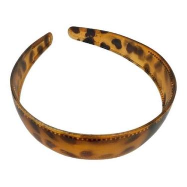 Imagem de Tiara Cabelo Classic Animal Print ThePró Elegante