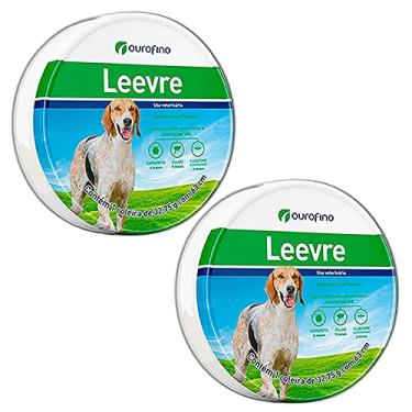 Imagem de Coleira Leevre Ourofino 63cm Verde Antipulgas E Carrapatos E Protege Contra Leishmaniose 02 Unidades