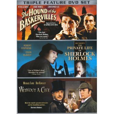 Imagem de The Hound of The Baskervilles / The Private Life of Sherlock Holmes / Without A Clue