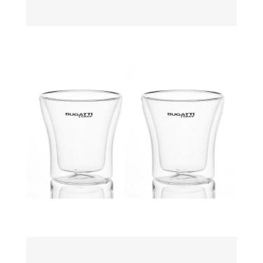 Imagem de Conjunto 2 Xicaras Café Ou Destilados Parede Dupla 100Ml