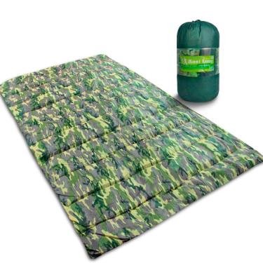 Imagem de Colchonete Casal Camuflado com Sacola para Transporte