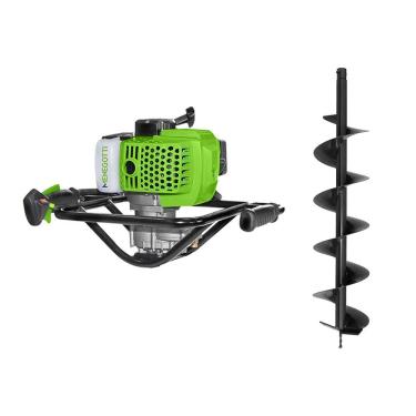 Imagem de Perfurador Solo Gasolina 52cc 2t Com Broca 15x80cm MCC MPS52 Menegotti