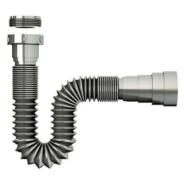 Imagem de Kit Cuba L34 com Torneira Link 1062 Metal + Válvula Click 1``B (2,6cm) + Sifão Cromado + Flexível Vermelho