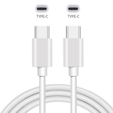 Imagem de Cabo USB-C x USB-C Turbo PD de 60W Branco (60cm)
