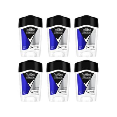 Desodorante Rexona Aerosol Men Clinical Clean 150ml - Kit com 4 Unidades