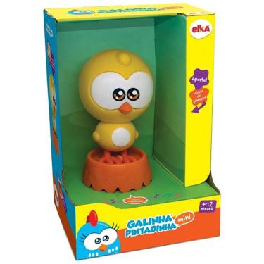 Imagem de Pintinho Amarelinho Musical Galinha Pintadinha Mini ELKA 1208