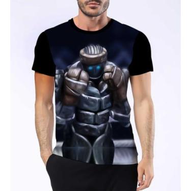 Imagem de Camiseta Camisa Gigantes De Aço Charlie Atom Max Zeus Hd 7 - Dias No E
