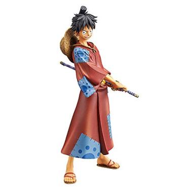 Imagem de Banpresto Onepiece DXF The Grandline Men Wanokuni Vol.1 Monkey D. Luffy, Multiple Colors