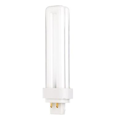 Imagem de 18 watt; fluorescente compacto baseado em pinos; 2700K; 82 CRI; base G24Q-2 (4 pinos)