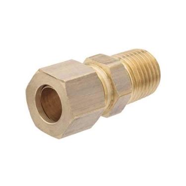 Imagem de KIT 5 CONECTORES TUBO NYLON MBB DIVERSAS MACHO 3/8 NPT X 1/2 NPT