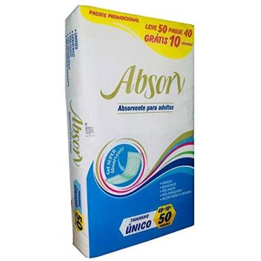 Imagem de ABSORVENTE GERIATRICO ABSORV C/50 UNID.
