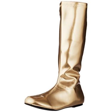 Imagem de Ellie Sapatos femininos 106-Avenge Superhero Costume Boots - Anime Cosplay Shoes Dourado, 6, Dourado