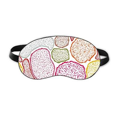 Imagem de Capa para sombra noturna macia com estrutura de células de microscópio colorido