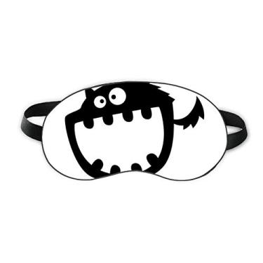 Imagem de Capa para sombra noturna macia com estampa de monstro de boca grande Universo e alienígena