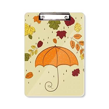 Imagem de Bloco de notas para chuva, clima, pingente, pasta, bloco de notas A4