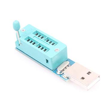 Imagem de NOYITO CH341 porta USB 24Cxx eprom programador leitor gravador suporta Win 7 10 OS adequado para 24C1024 24LC1024