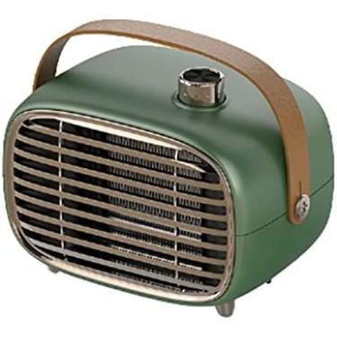 Imagem de Ventilador Aquecedor Pátio Dispositivo De Sistema De Aquecimento Doméstico Sala Portátil Aquecedores Elétricos Internos De Cerâmica Externa Para Camping Para Quarto Elétrico 700 W Casa Pequena Cal