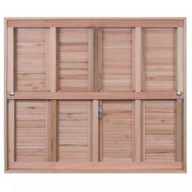 Imagem de Janela com Caixilhos Guilhotina Vidros Quadriculados Venezianas de Abrir Rondosul