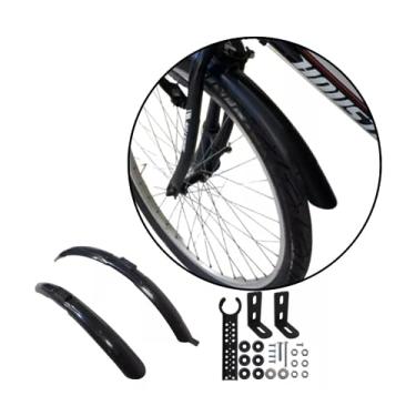 Imagem de Paralama De Bicicleta Mtb Nylon Aro 26 Preto