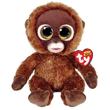 Imagem de Ty Beanie Boo Chessie - Brown Mondey - 6"