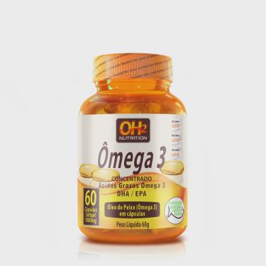 Imagem de Ômega 3 1000MG OH2 nutrition 60 cápsulas