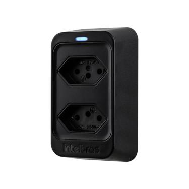 Imagem de Protetor Contra Raios Intelbras - 10A - DPS - Preto - EPS 302