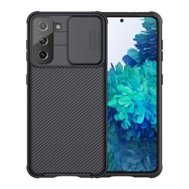 Imagem de Capa Anti Impacto Nillkin Modelo Camshield Pro Compatível com Galaxy S21 (6.2 pol) (Preto)