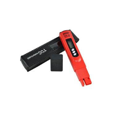 Imagem de Medidor Totais Sólidos Dissolvidos Dureza D´Água Ppm Temperatura Tipo Caneta Tds-100 Portátil Instrutherm Com Estojo