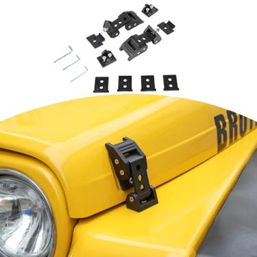 Imagem de RT-TCZ Kit de trava de alumínio para Jeep Wrangler TJ Accessories 1997-2006 (preto)