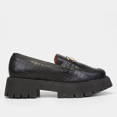 Imagem de Mocassim Vizzano Croco Tratorado Feminino-Feminino