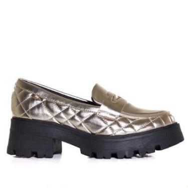 Imagem de Mocassim Feminino Dakota Champagne G5961-Feminino
