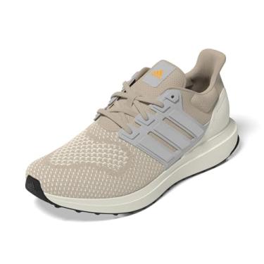 Imagem de adidas Tênis feminino Ultrabounce DNA, Bege maravilha/cinza/branco claro, 10.5
