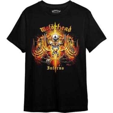 Imagem de Camiseta Motorhead Inferno (BR, Alfa, PP, Regular, Preto)