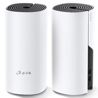 Imagem de Roteador Mesh Wi-Fi 5 Gigabit Dualband AC1200 TPLink Deco M4 2-Pack, Até 250m², Até 1167 MBPS, Até 100 Dispositivos