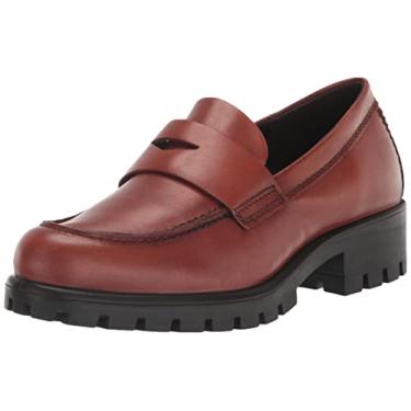 Imagem de ECCO Mocassim feminino Modtray Penny, Conhaque, 8-8.5