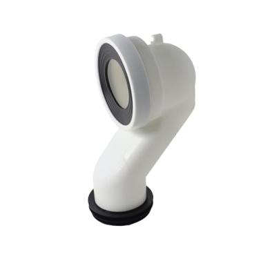 Imagem de Generic Adaptador de tubo de drenagem do vaso sanitário, tubo de saída de descarga traseira, tubo de esgoto do vaso sanitário, peças de reparo do vaso