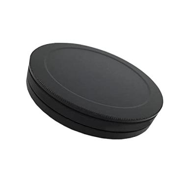 Imagem de balikha 2x portátil em tampas de pilha de de lente estojo protetor anti-riscado de metal frontal estojo para s UV Cpl Fader ND, 46mm