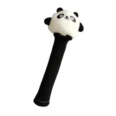 Imagem de UGPLM Capa protetora para cabo de raquete de badminton, capa decorativa antiderrapante para punho de raquete de badminton, panda