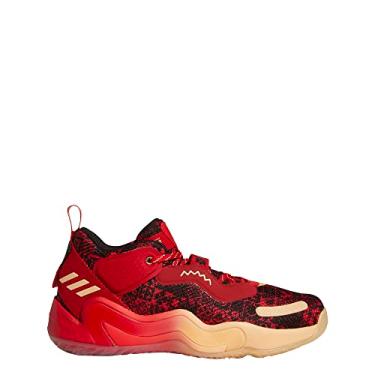 Imagem de adidas Dropset Tênis masculino, Scarlet/Pulse Amber/Core Black, 48