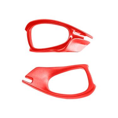 Imagem de Óculos de sol ToughAsNails de substituição lateral para óculos Oakley Juliet/X-Metal, Red Side Blinders, One Size