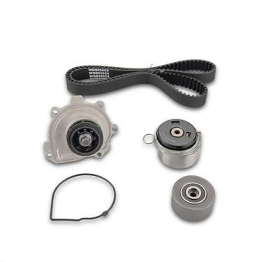 Imagem de KAX Kits de correia dentada bomba de água compatível com 2007-2008 ASTRA 2009-2011 AVEO 2010-2015 CRUZE 2012-2018 SONIC 2009-2010 G3 2008-2009 ASTRA número de peça de substituição 24436055 2, 5555